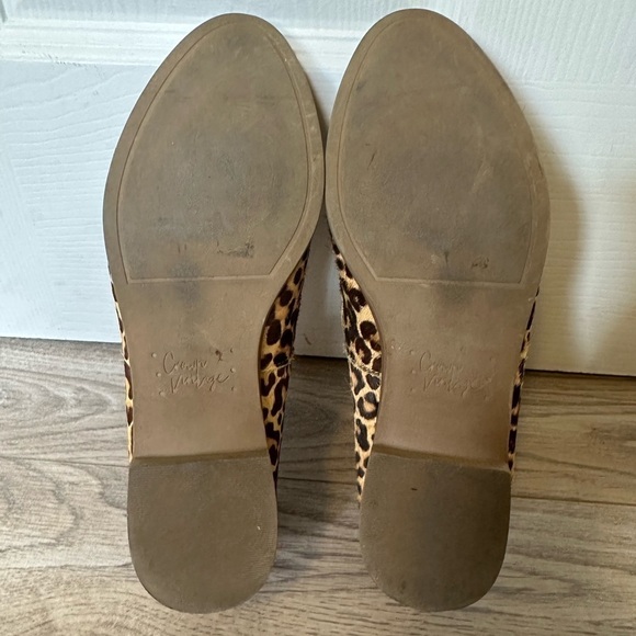 Crown Vintage Carla2 Leopard Print Calf Hair Loafer - Picture 6 of 6